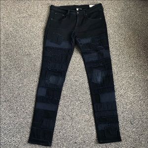 Rag & Bone 2%spandex 96 cotton navy blue jeans 29